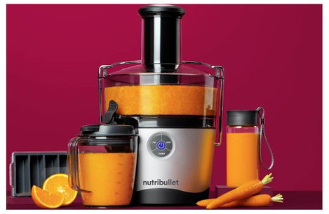 NUTRiBULLET NBJ200G Gyümölcsprés 1000 W Szürke 2. kép