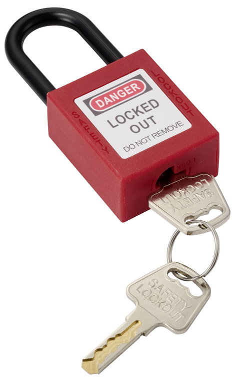 Sygonix SY-6872668 Függő lakat 38 mm Különböző időben záródó Kulcsos zár 3. kép