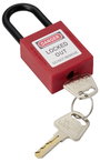 Sygonix SY-6872668 Függő lakat 38 mm Különböző időben záródó Kulcsos zár 3. bélyegkép