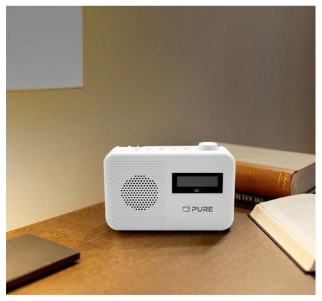 Pure Elan One2 Cotton White EU/UK/AU Táskarádió DAB+, FM Bluetooth®, DAB+ Fehér 7. kép