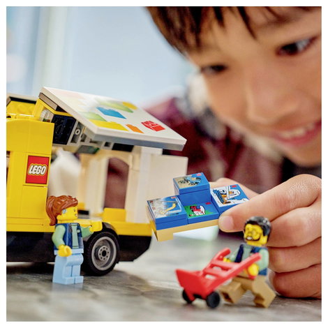 LEGO® CITY 60500 A LEGO szállító furgon (60500) építőkészlet gyerekeknek 7. kép