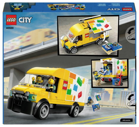 LEGO® CITY 60500 A LEGO szállító furgon (60500) építőkészlet gyerekeknek 8. kép