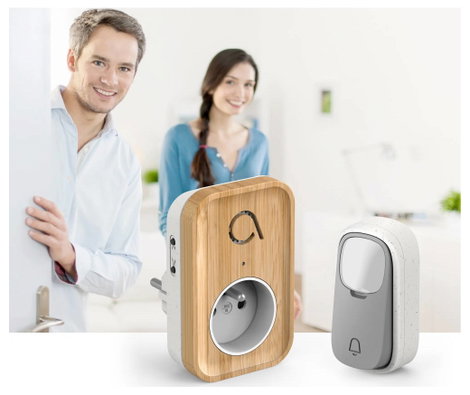 Avidsen 102513 Rádiójel vezérlésű csengő 2. kép