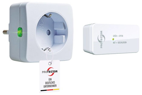 Protector Vezeték nélküli szellőzés vezérlő ASF-410 Fehér 2. kép