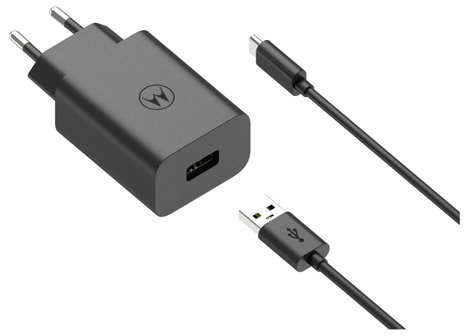Motorola USB-s töltőkészülék 33 W 1x USB-A Power Delivery, QC 3.0 Fekete 3. kép