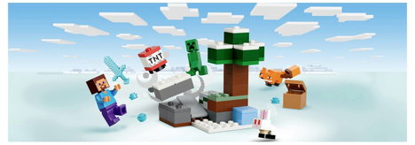 LEGO® MINECRAFT 21583 Steve kalandjai a tajgában (21583) 3. kép