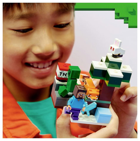 LEGO® MINECRAFT 21583 Steve kalandjai a tajgában (21583) 5. kép