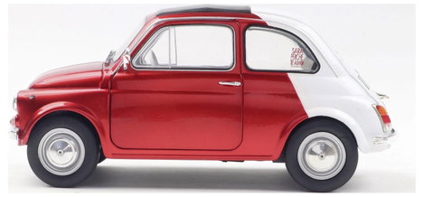 Solido Személygépkocsi modell Fiat 500 TISZTELET OLASZORSZÁGNAK 1965 Kész modell Személygépkocsi mod 2. kép