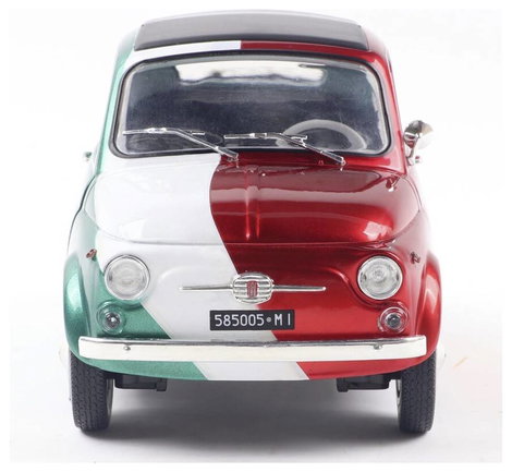 Solido Személygépkocsi modell Fiat 500 TISZTELET OLASZORSZÁGNAK 1965 Kész modell Személygépkocsi mod 4. kép
