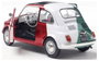 Solido Személygépkocsi modell Fiat 500 TISZTELET OLASZORSZÁGNAK 1965 Kész modell Személygépkocsi mod 6. bélyegkép