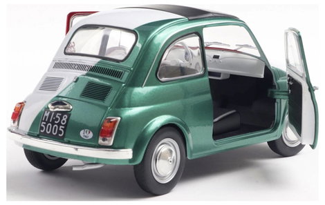 Solido Személygépkocsi modell Fiat 500 TISZTELET OLASZORSZÁGNAK 1965 Kész modell Személygépkocsi mod 7. kép