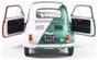Solido Személygépkocsi modell Fiat 500 TISZTELET OLASZORSZÁGNAK 1965 Kész modell Személygépkocsi mod 8. bélyegkép