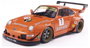 Solido Személygépkocsi modell Porsche RWB BODYKIT JÄGERMEISTER narancs Kész modell Személygépkocsi m 10. bélyegkép