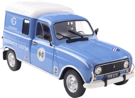Solido Személygépkocsi modell Renault 4LF4 GORDINI SZERVIZ kék Kész modell Személygépkocsi modell