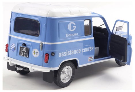 Solido Személygépkocsi modell Renault 4LF4 GORDINI SZERVIZ kék Kész modell Személygépkocsi modell 4. kép