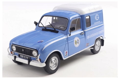 Solido Személygépkocsi modell Renault 4LF4 GORDINI SZERVIZ kék Kész modell Személygépkocsi modell 7. kép