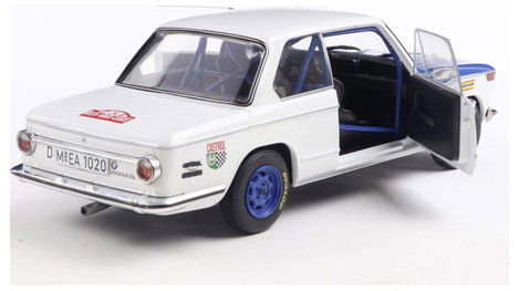 Solido Személygépkocsi modell BMW 2002-es TII #24 fehér Kész modell Személygépkocsi modell 6. kép