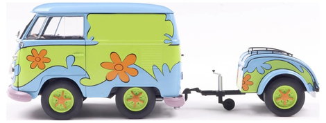 Solido Személygépkocsi modell Volkswagen (VW) Kool Kombi Ghosthunters gép Kész modell Személygépkocs 11. kép