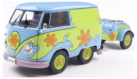 Solido Személygépkocsi modell Volkswagen (VW) Kool Kombi Ghosthunters gép Kész modell Személygépkocs 12. kép