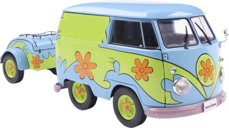 Solido Személygépkocsi modell Volkswagen (VW) Kool Kombi Ghosthunters gép Kész modell Személygépkocs