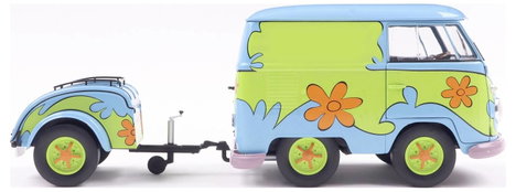 Solido Személygépkocsi modell Volkswagen (VW) Kool Kombi Ghosthunters gép Kész modell Személygépkocs 3. kép