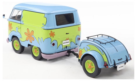 Solido Személygépkocsi modell Volkswagen (VW) Kool Kombi Ghosthunters gép Kész modell Személygépkocs 6. kép