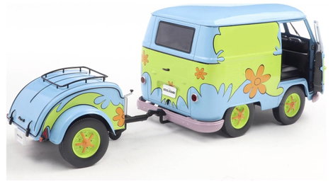 Solido Személygépkocsi modell Volkswagen (VW) Kool Kombi Ghosthunters gép Kész modell Személygépkocs 9. kép
