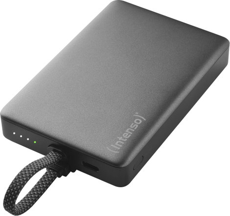 Intenso Intenso Power Bank MC10000 grey Powerbank 10000 mAh Lítiumion Szürke