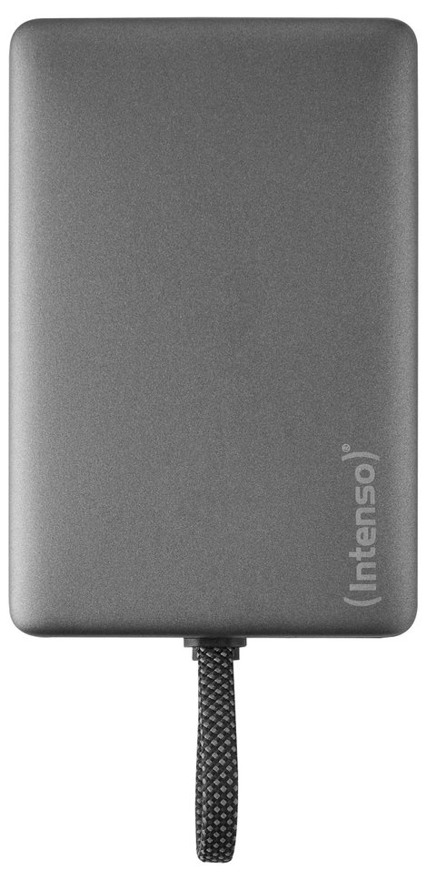 Intenso Intenso Power Bank MC10000 grey Powerbank 10000 mAh Lítiumion Szürke 2. kép