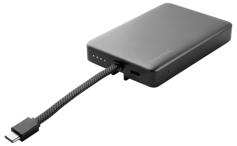 Intenso Intenso Power Bank MC10000 grey Powerbank 10000 mAh Lítiumion Szürke 6. kép