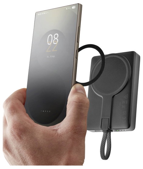 Intenso Intenso Power Bank MC10000 grey Powerbank 10000 mAh Lítiumion Szürke 7. kép