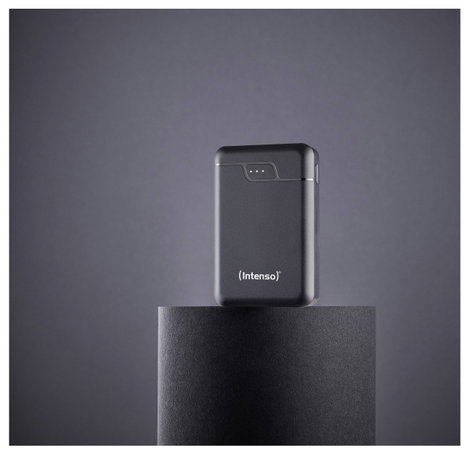 Intenso Intenso Power Bank B10000 black Powerbank 10000 mAh Lítiumion USB-A, USB-C® Fekete 7. kép