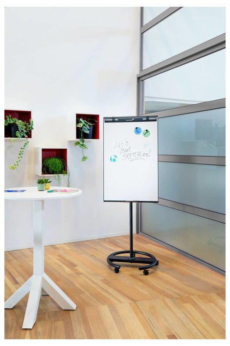 Legamaster Mobil flipchart SKETCH EASY (Sz x Ma x Mé) 680 x 1890 x 640 mm Letörölhető, Írható, Állít 12. kép