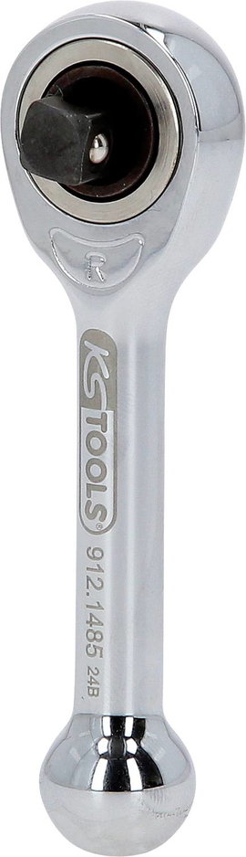 KS Tools 1/4 Mini-Freilauf-Ratsche 912.1485 Bit racsni