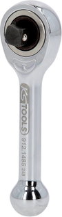 KS Tools 1/4 Mini-Freilauf-Ratsche 912.1485 Bit racsni bélyegkép