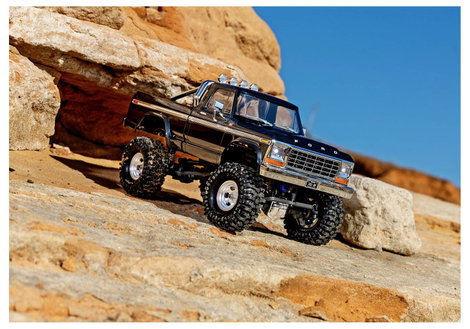 Traxxas TRX-4M Ford F-150 High Trail Edition 1:18 Brushed RC modellautó Elektro Crawler 4WD RtR 2,4 10. kép