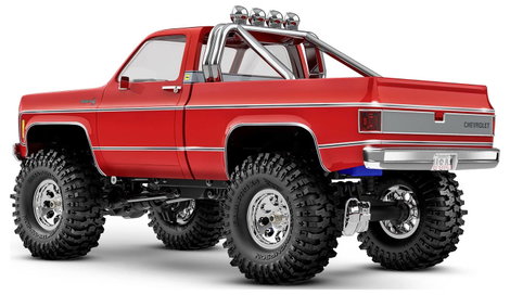 Traxxas 1:18 Brushed RC modellautó Elektro Crawler 4WD 2,4 GHz 4. kép