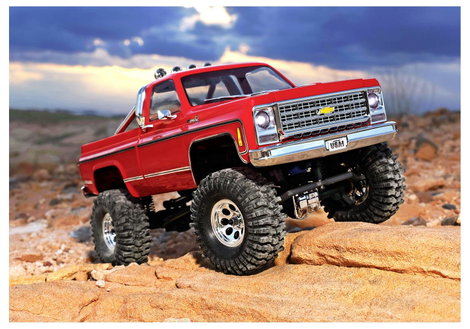 Traxxas 1:18 Brushed RC modellautó Elektro Crawler 4WD 2,4 GHz 7. kép