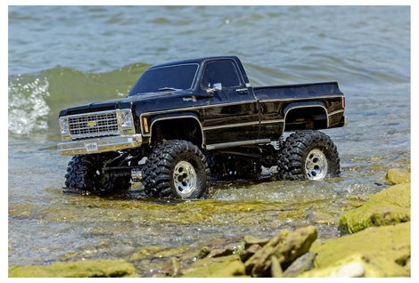 Traxxas TRX-4 Chevrolet K10 1:10 Brushed RC modellautó Elektro Monstertruck 4WD RtR 2,4 GHz 6. kép