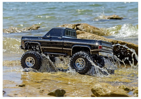 Traxxas TRX-4 Chevrolet K10 1:10 Brushed RC modellautó Elektro Monstertruck 4WD RtR 2,4 GHz 8. kép