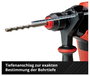 Einhell Professional TP-HD 36/30 Li BL +4 - Solo SDS-Plus-Akkus fúrókalapács 36 V 3.0 Ah Lítiumion k 10. bélyegkép