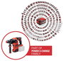 Einhell Professional TP-HD 36/30 Li BL +4 - Solo SDS-Plus-Akkus fúrókalapács 36 V 3.0 Ah Lítiumion k 2. bélyegkép