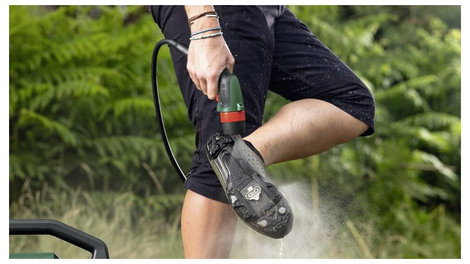Bosch Home and Garden Fahrradreinigungsgerät Fontus 18V-6 Akkus magasnyomású tisztító 20 bar Hideg v 5. kép