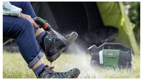 Bosch Home and Garden Fahrradreinigungsgerät Fontus 18V-6 Akkus magasnyomású tisztító 20 bar Hideg v 6. kép