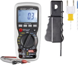 Digitális autós multiméter, autóvillamossági mérőműszer, 10A AC/DC Voltcraft AT-400