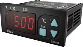 Enda PID Hőmérséklet szabályozó Pt100 -200 - 600 °C (H x Sz x Ma) 71 x 77 x 35 mm