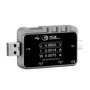 PCE Instruments PCE-FCT 5 USB-s áramerősség mérő digitális Feszültségvizsgálóval bélyegkép