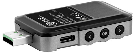 PCE Instruments PCE-FCT 5 USB-s áramerősség mérő digitális Feszültségvizsgálóval 2. kép