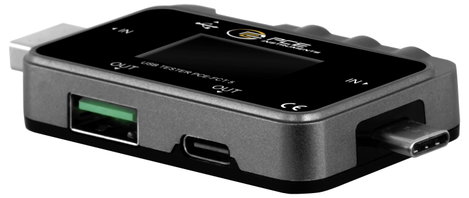 PCE Instruments PCE-FCT 5 USB-s áramerősség mérő digitális Feszültségvizsgálóval 3. kép