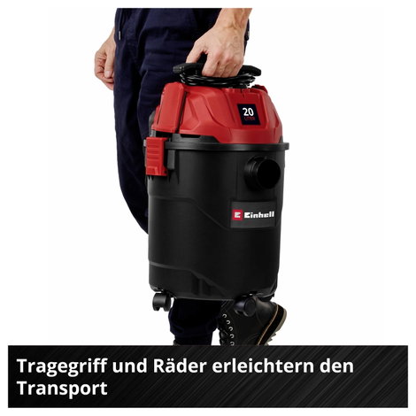 Einhell TC-VC 2045 2347415 Nedves-/száraz porszívó 20 l 7. kép